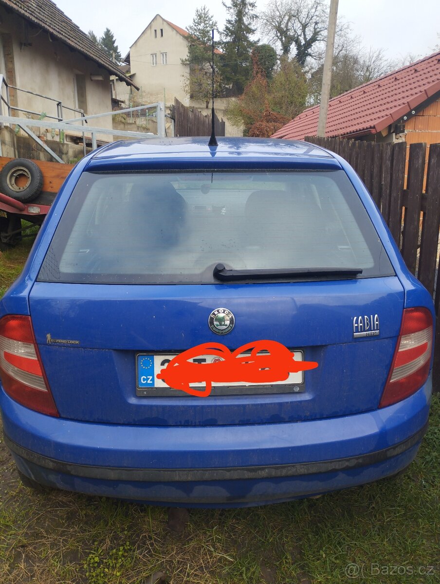 Prodám škoda fabia 1.2