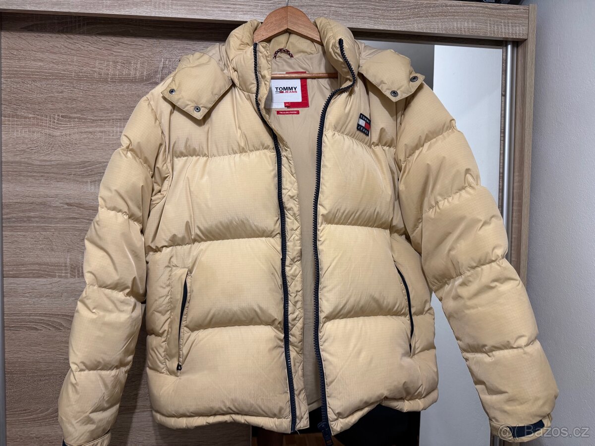 Tommy Jeans ALASKA PUFFER (písková)