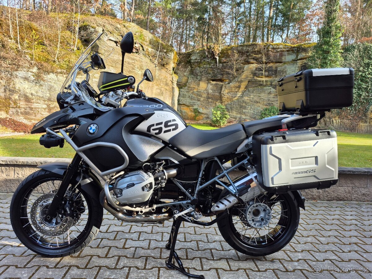 BMW R 1200 GS Adventure - ABS, ASC, INFO, VYHŘ.RUKOJETI -TOP