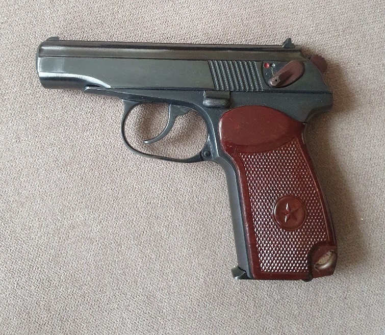 Prodám pistoli Makarov PM63 (ruský), r.v.1973, RÁŽE 9MM