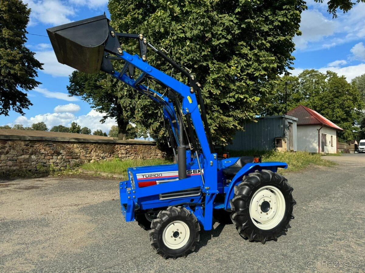 Malotraktor ISEKI TU2100F,  s nakladačem, repasován