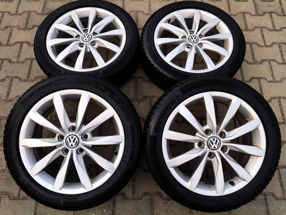 Alu kola originál Volkswagen Golf VII 5x112 R17 Dijon