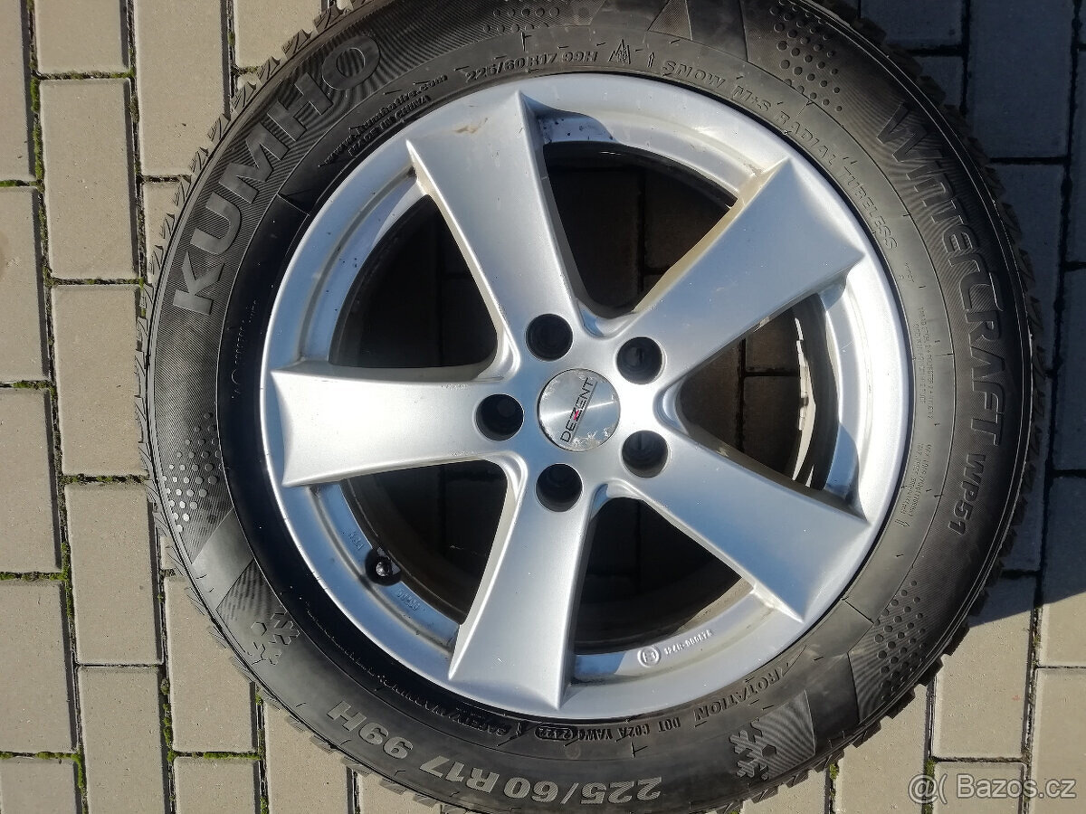 ALU kola+ pneu zimní 225/60 R17 99H