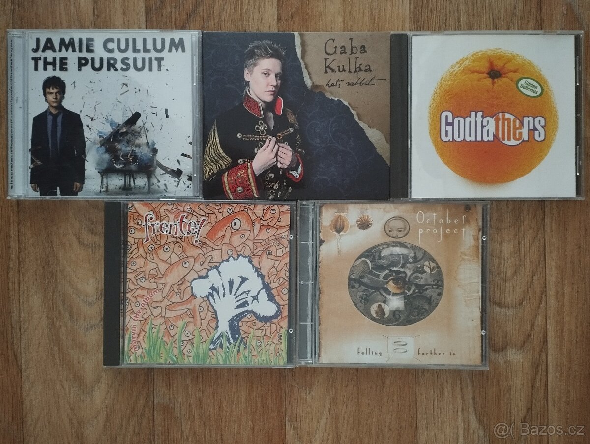 CD Jamie Cullum, Gába Kulka, October Projekt, Frente,Godfath