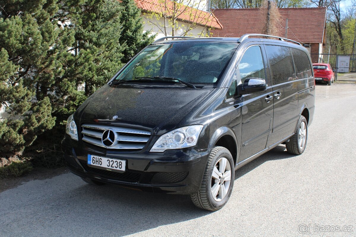 Mercedes Benz Viano,4x4, Automat, TAŽNÉ, Kůže,