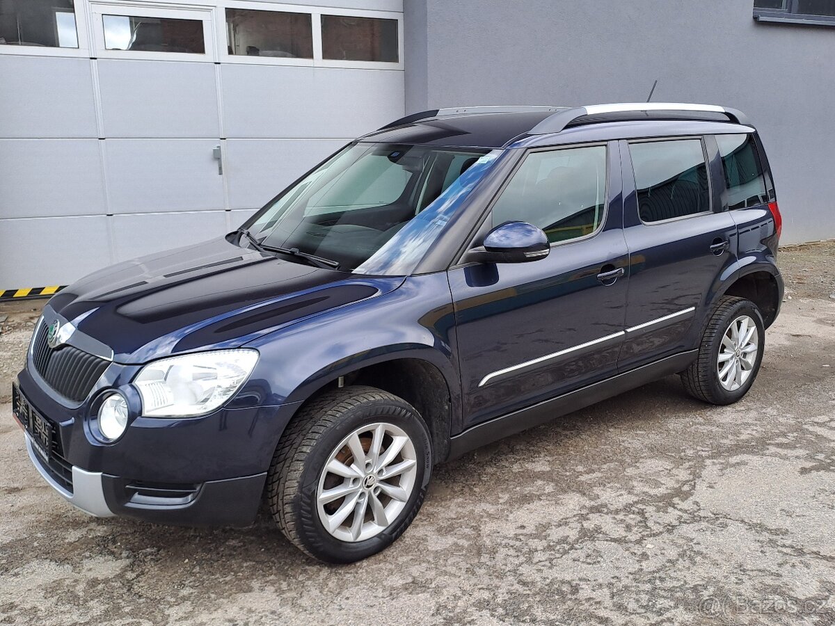 YETI 1.2TSi 77kW r.13 155000km-SERVISKA, TOP STAV + VÝBAVA