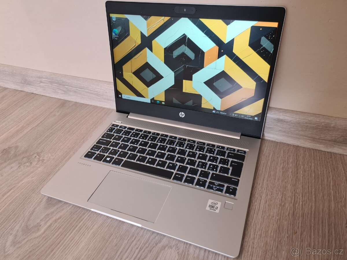 ▼HP Probook 430 G7 - 13,3" / i3-10110U / 8GB / SSD / ZÁR▼