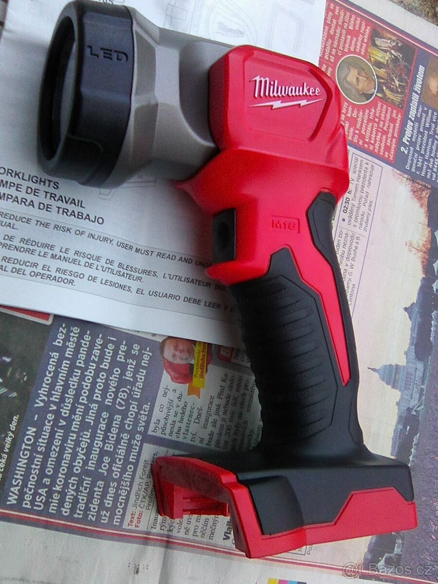 milwaukee M18 TLED-0 LED svetlo AKU lampa