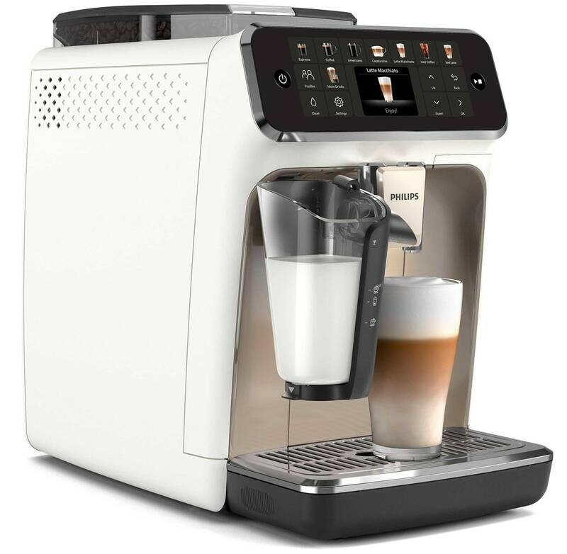 Espresso Philips Series 5500 LatteGo EP5543/90 bílé/chrom