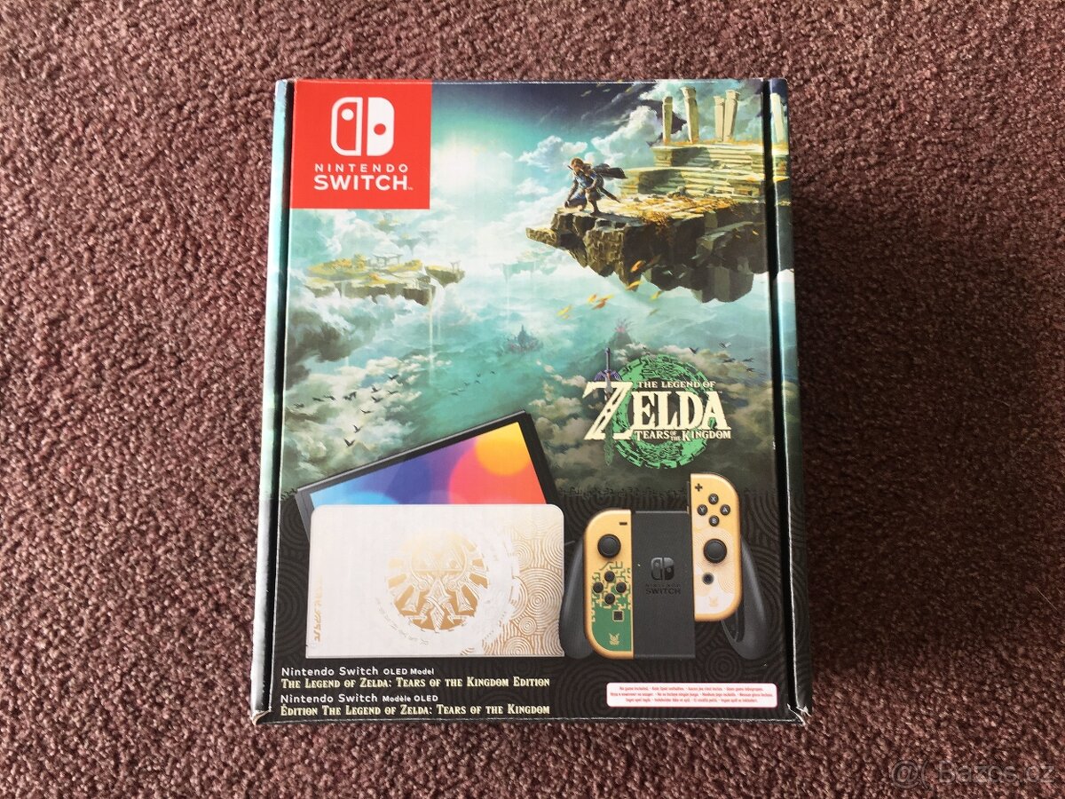 Nintendo switch oled zelda edition