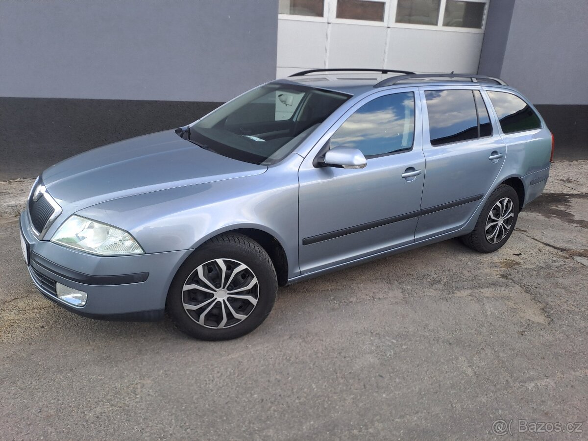 OCTAVIA II 1.6MPi combi, r.05 200000km, po STK, TOP CENA