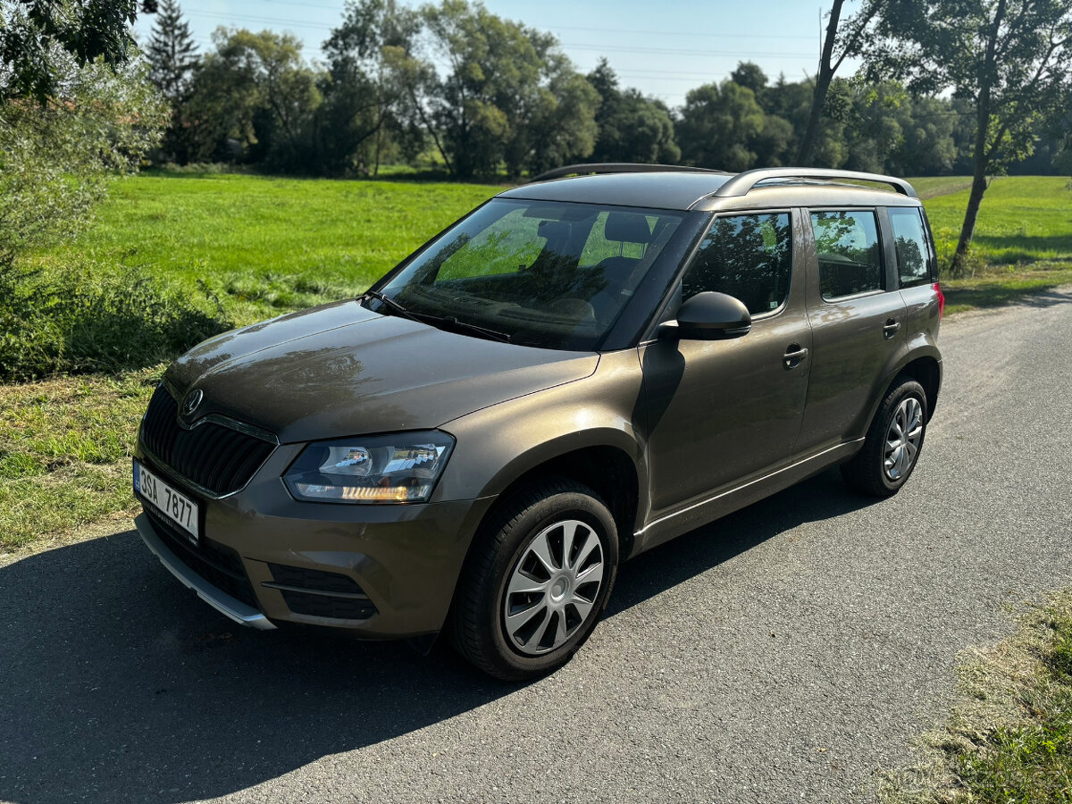 Škoda Yeti 2.0 TDI 81kW, RV 2014, 1. Majitel