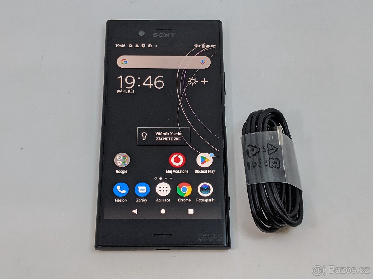 Novy Sony Xperia XZ1 4/64gb black. Záruka 6 měsíců.