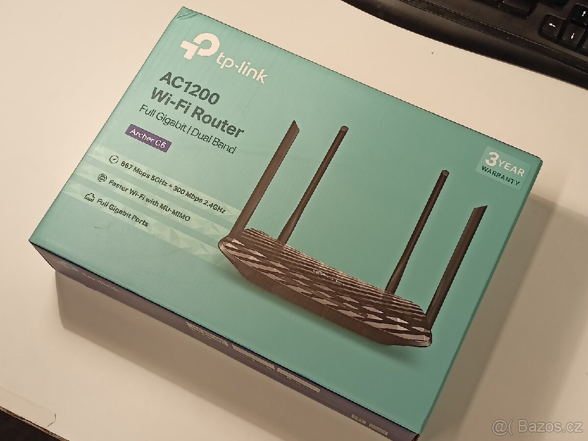 Router TP-Link AC1200 Archer C6