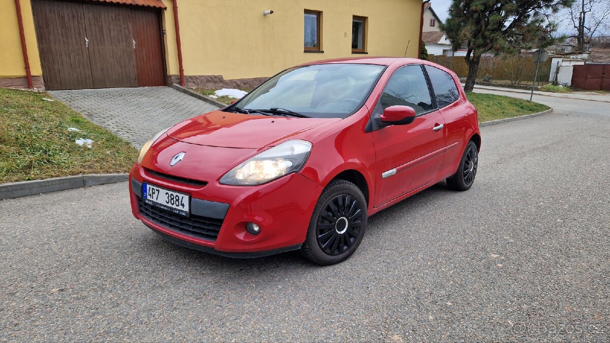 Renault Clio 1.2 Klima, tažné, CZ, serviska, 81tkm