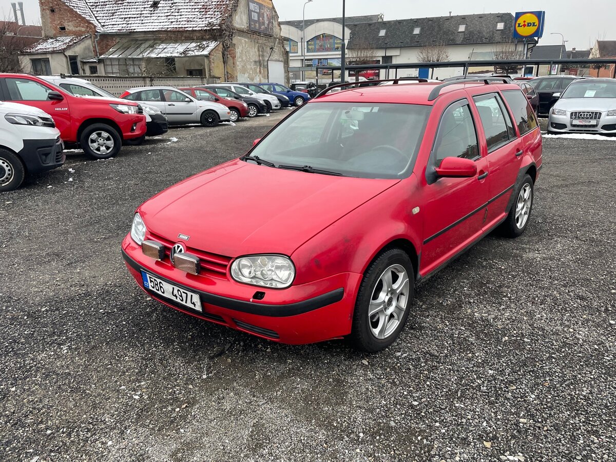 VW Golf 1.9TDI 74kw 2004, vyhřivané sedadla