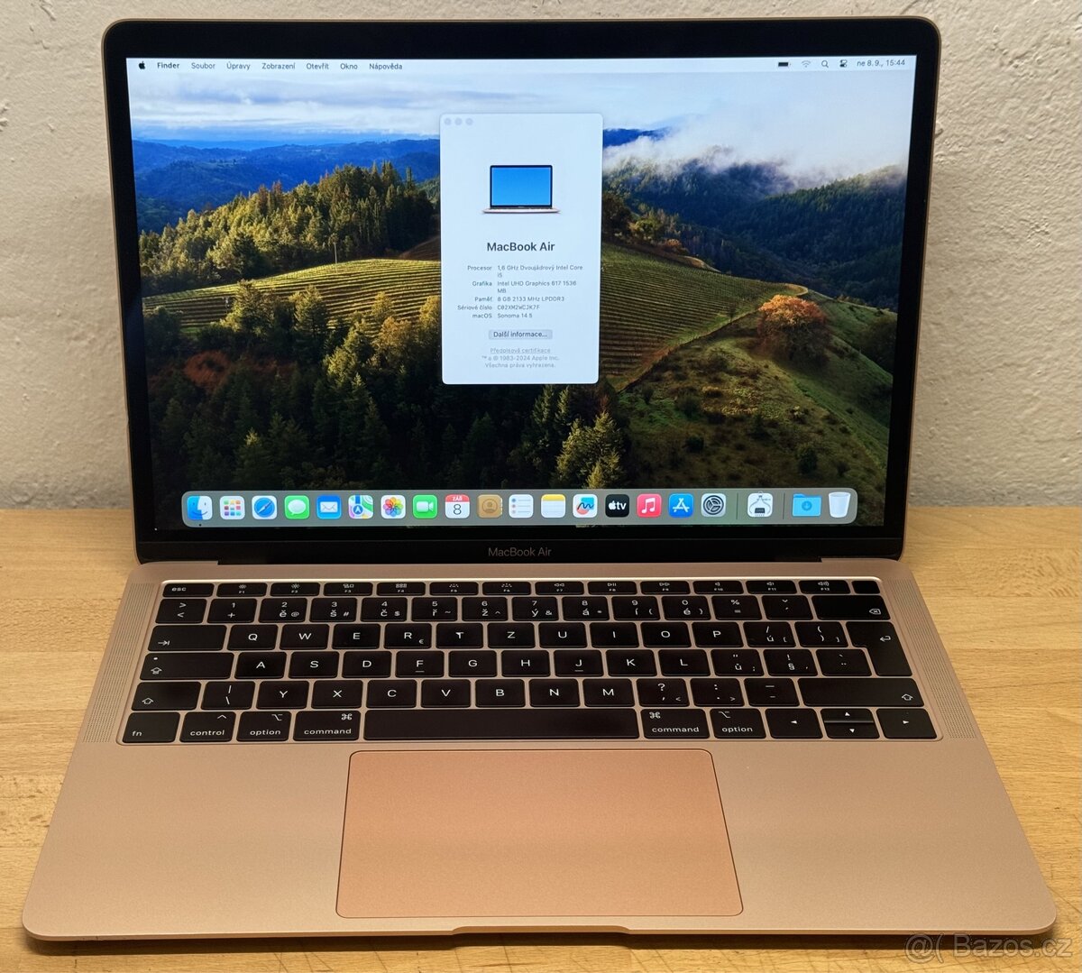 MacBook Air 13” 2018 GOLD / Záruka