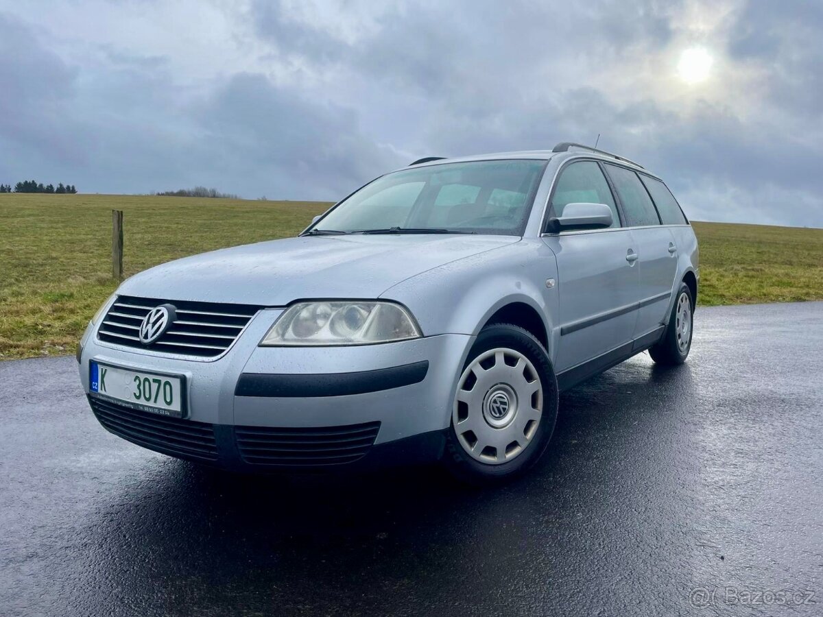 Volkswagen Passat B5,5 1.9TDi 96kW, nová STK