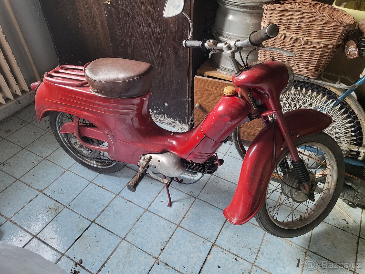 Jawa 555 s TP  a SPZ