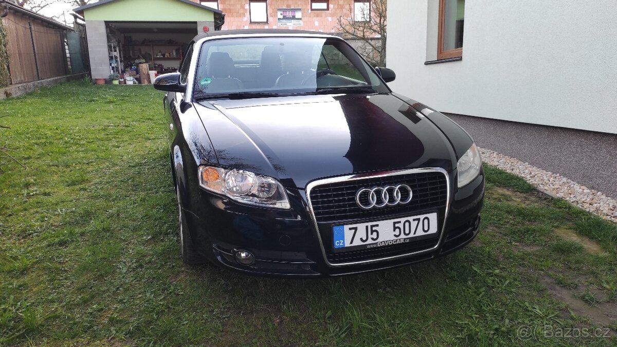 Audi A4 1.8 T , Cabrio B7, 120 kW. Benzín.