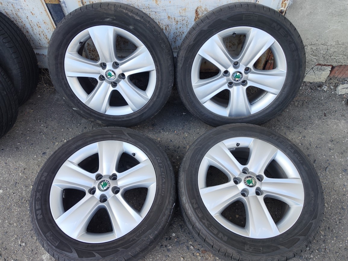 17"letní alu sada 5x112 origo Škoda Yeti Octavia 2 Scout