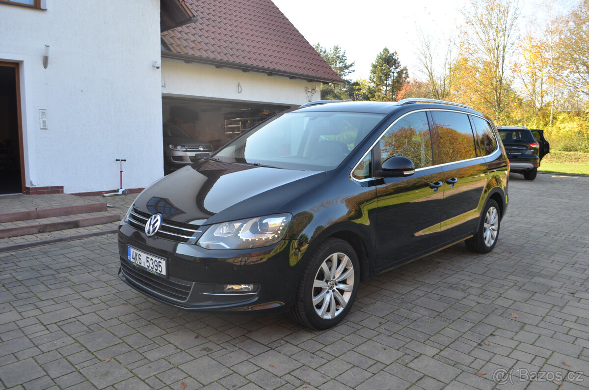 PRODÁM VW SHARAN 2.0TDI 170PS HIGHLINE WEBASTO,7-MÍST,DSG