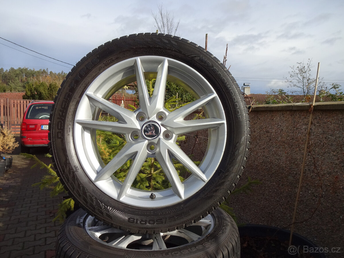 Ateca + Karoq (4x4) - nová zimní alu kola 18" 5x112 ET45