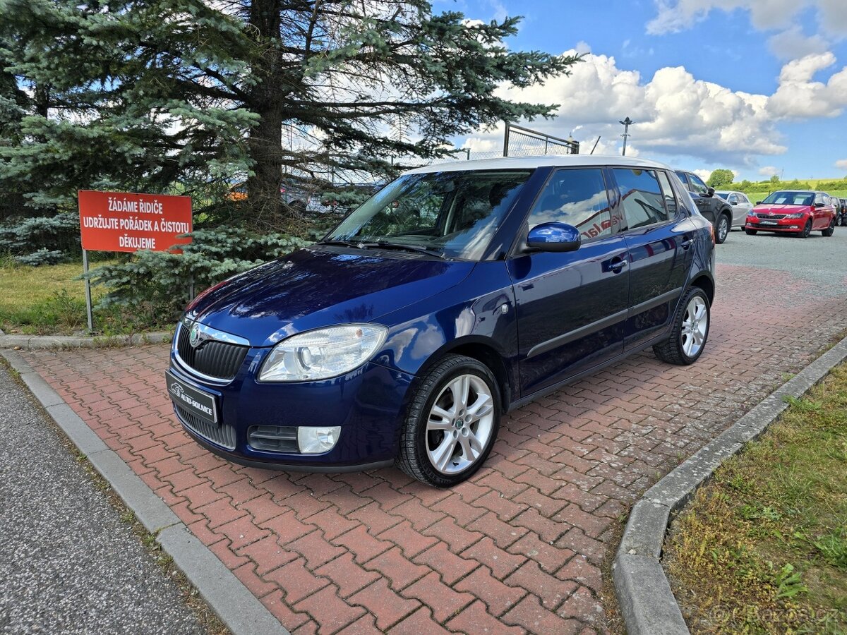 Škoda Fabia II SPORT 1.4 16v - 2008-KLIMA-VÝHŘEV-160 TKM