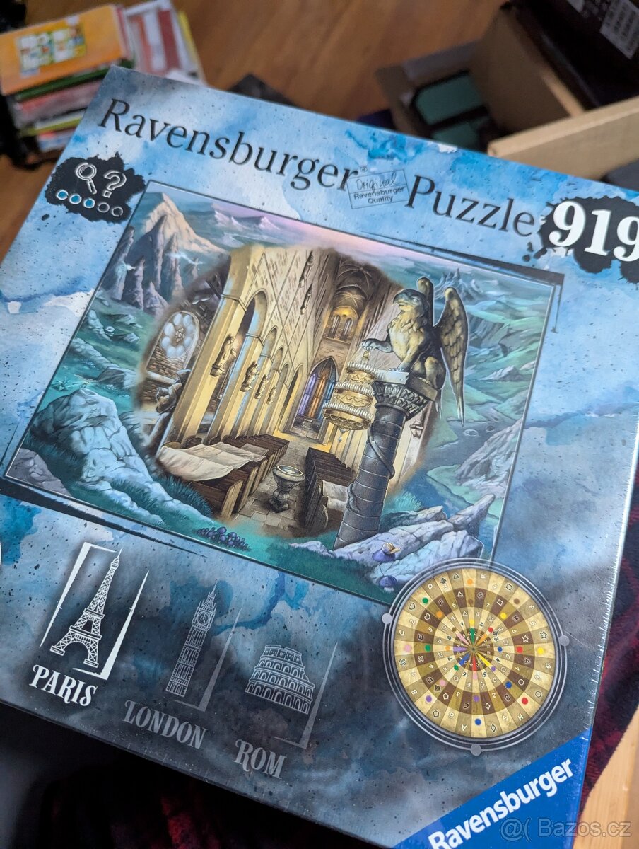 Puzzle Ravensburger 173044 EXIT Puzzle V Paříži 919