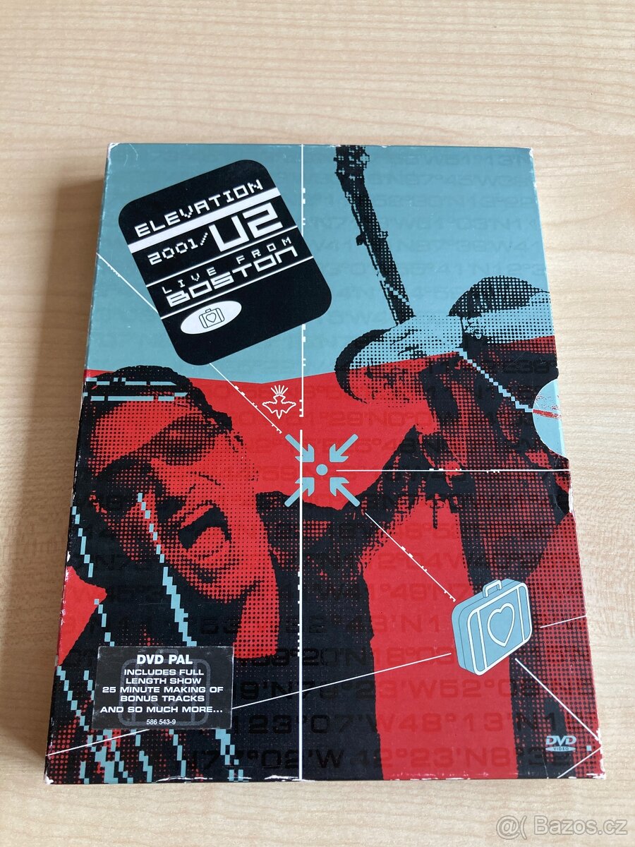 2DVD - U2 - Live From Boston 2001 - Limited Deluxe Box