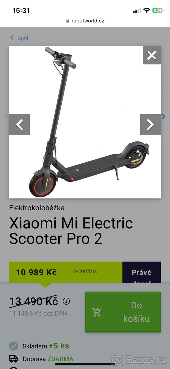 Xiaomi Mi Electric Scooter Pro 2