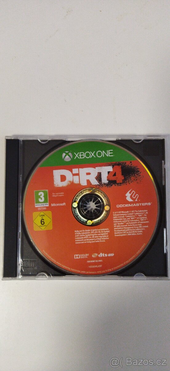 DiRT 4 Xbox one