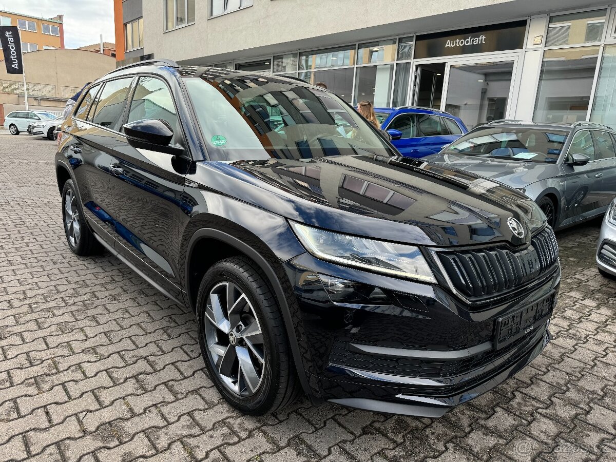 Škoda Kodiaq 2.0 TDI 140kW 4x4 DSG Sportline Panorama DCC