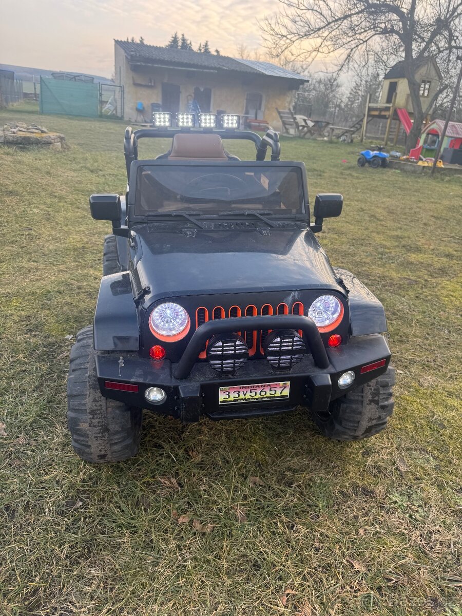 Elektrické autíčko Jeep Wrangler