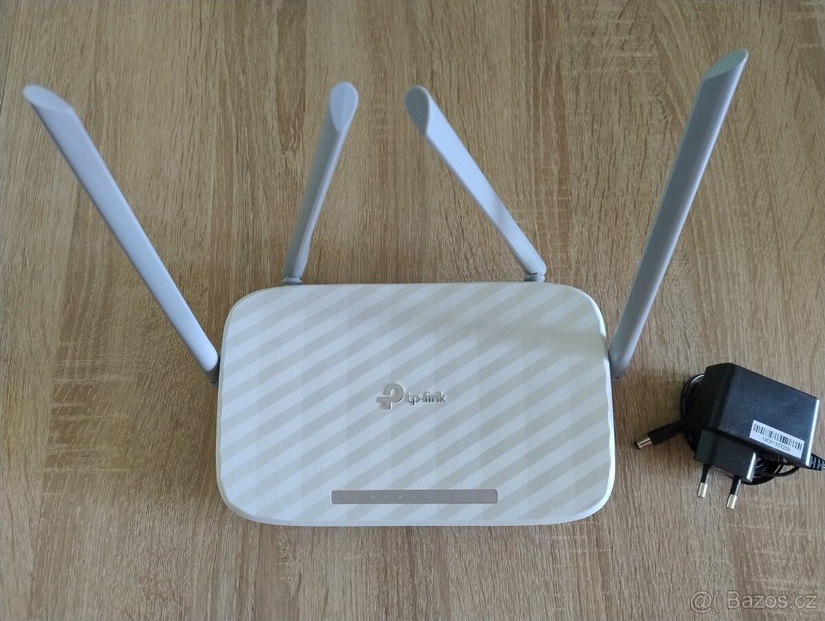 Prodám použitý WiFi router TP-LINK Archer C5 V4 AC1200.