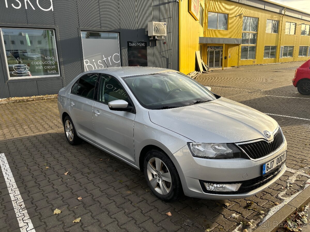 Škoda Rapid 1.6TDI 85kw - 2 sady ALU - plná historie