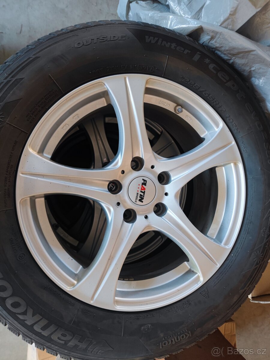 Zimní alu sada Nissan Xtrail 5x114,3 R17