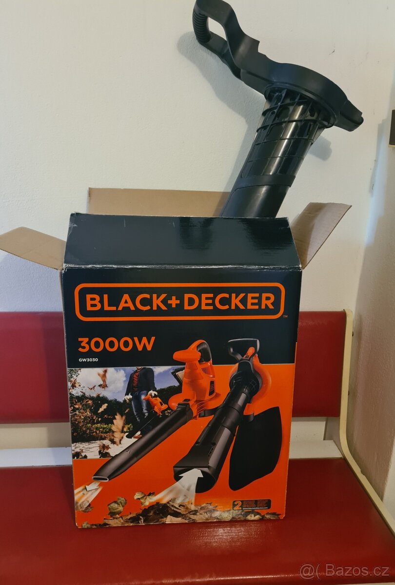 Vysavač listí Black&Decker GW 3030