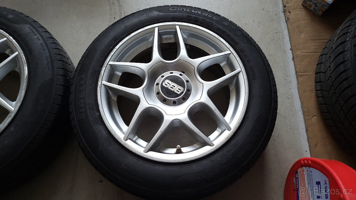 Letní ALU kola 15" 4x100 BBS - Mini Cooper, Grande Punto