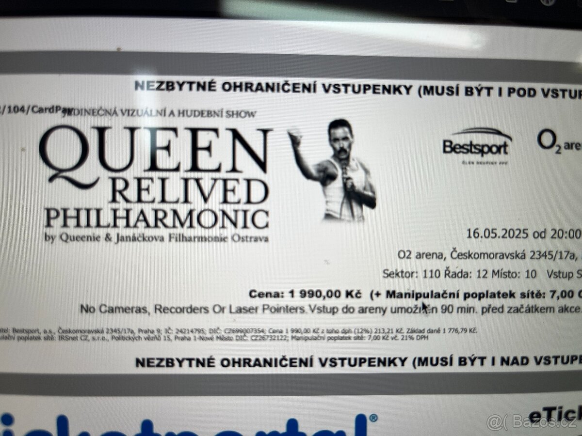 Queen Relived Philharmonic O2 aréna 16.5.2025