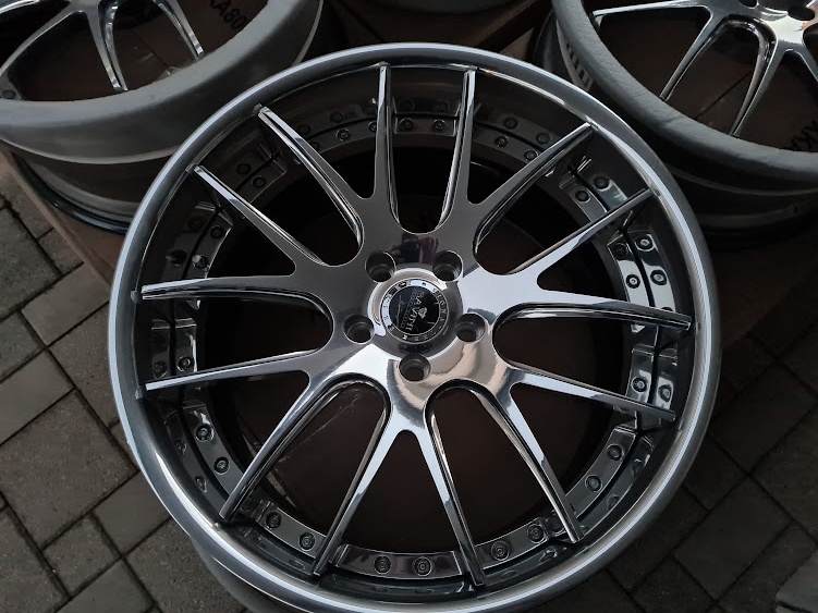 20AC - R20 5x114,3 alu ASTON MARTIN dvourozmer lestene inox