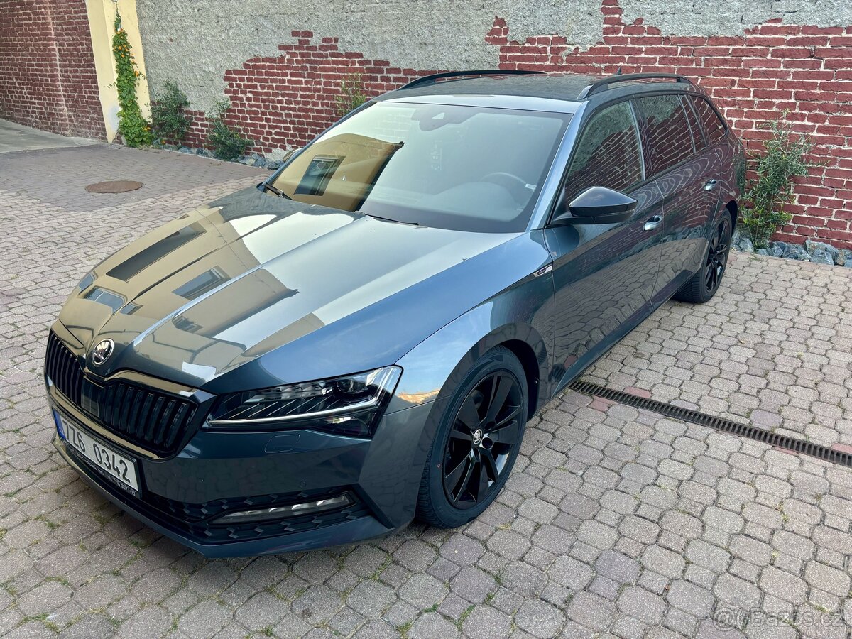 Škoda Superb 3, 2.0 TDi, 110 kw, DSG, SPORTLINE