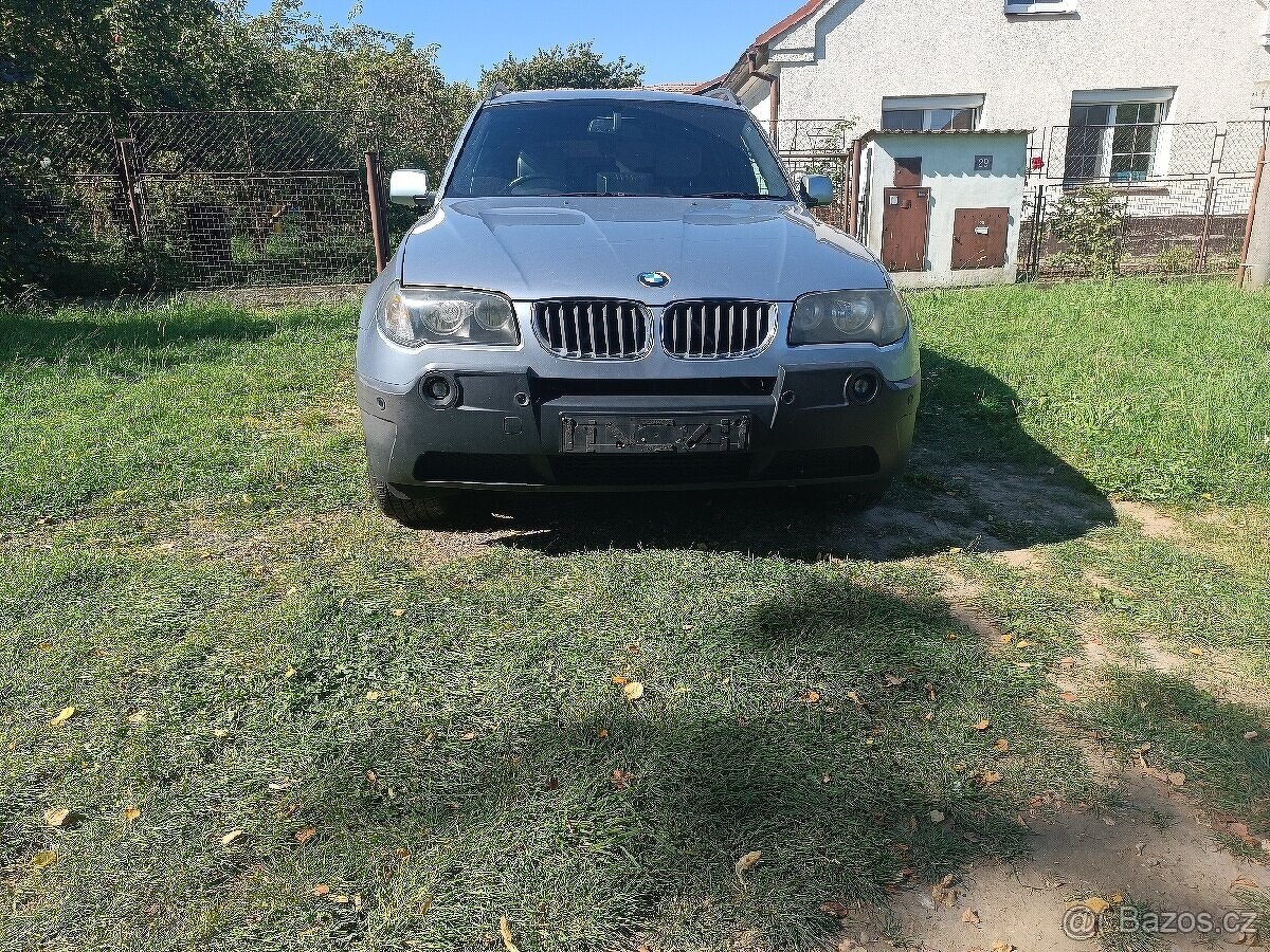 BMW X3 2,0d E83 110kw 2005 dovoz GB RHD