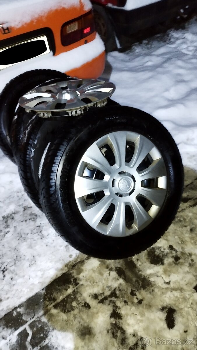 Bridgestone blizzak s disky a poklicemi