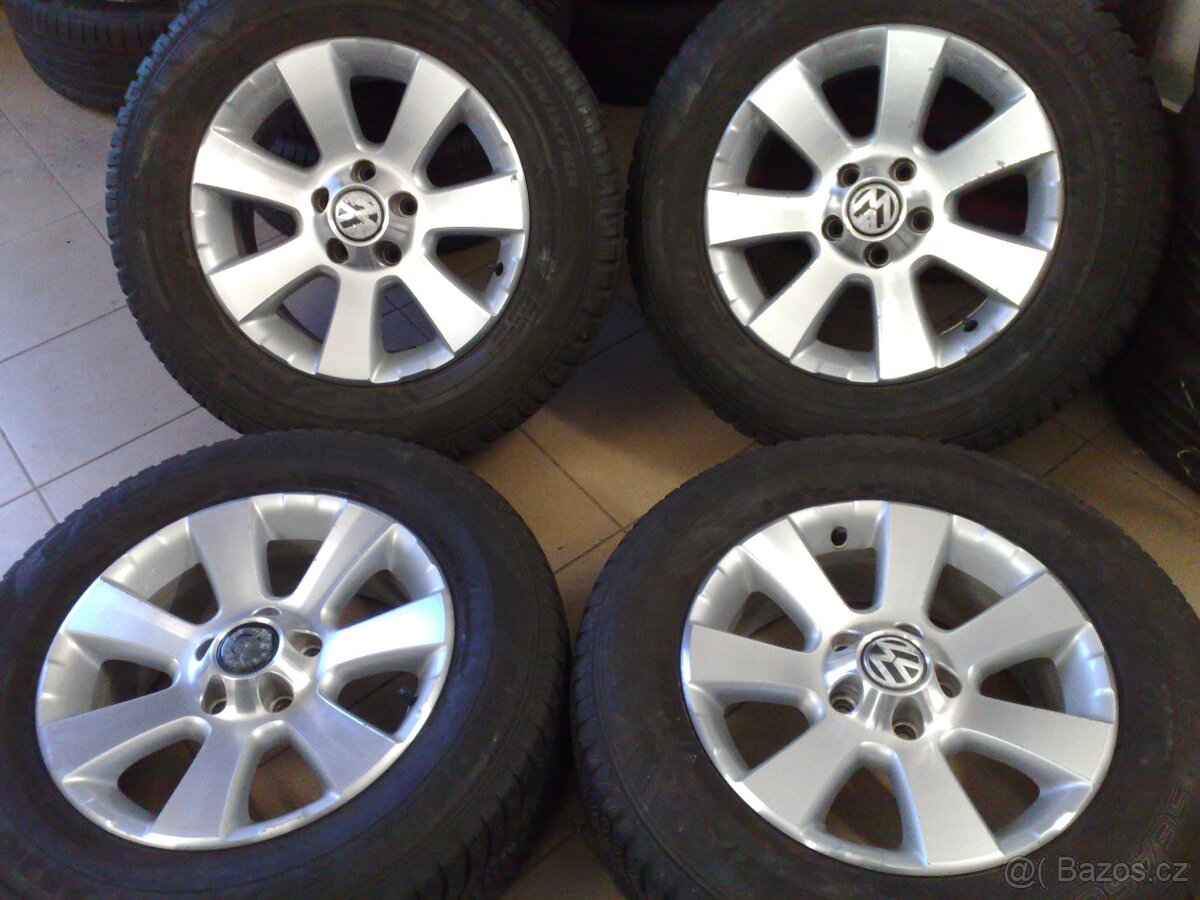 alu kola 5x112 r16 original vw tiguan zimaky 215/65/16