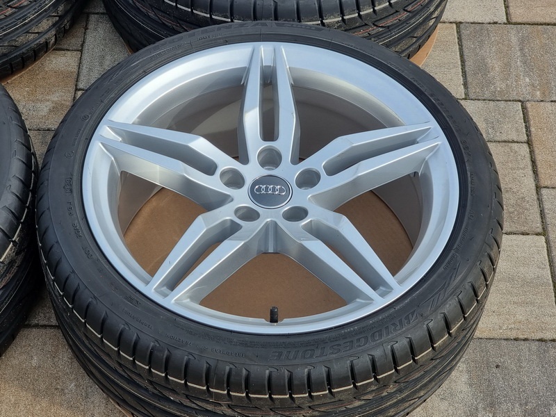 originál AUDI A5 S5 F5 - 8,5x19" 5x112 s pneu 255/35 R19