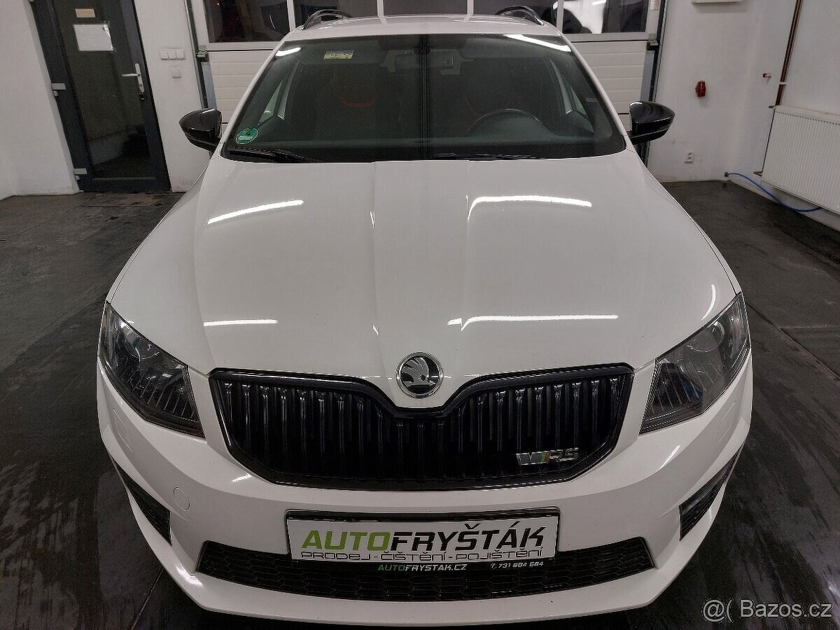 ►ŠKODA OCTAVIA III RS COMBI DSG•2.0TDI•2016•203tKM•ODPOČET◄