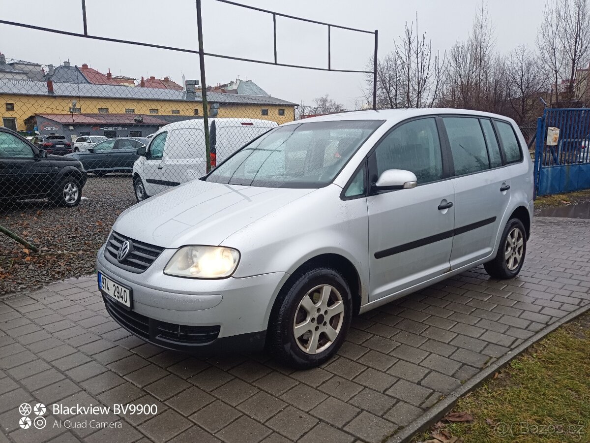 Volkswagen Touran 1.9 TDI 77 kW, R.v 2004,STK 12/2026.