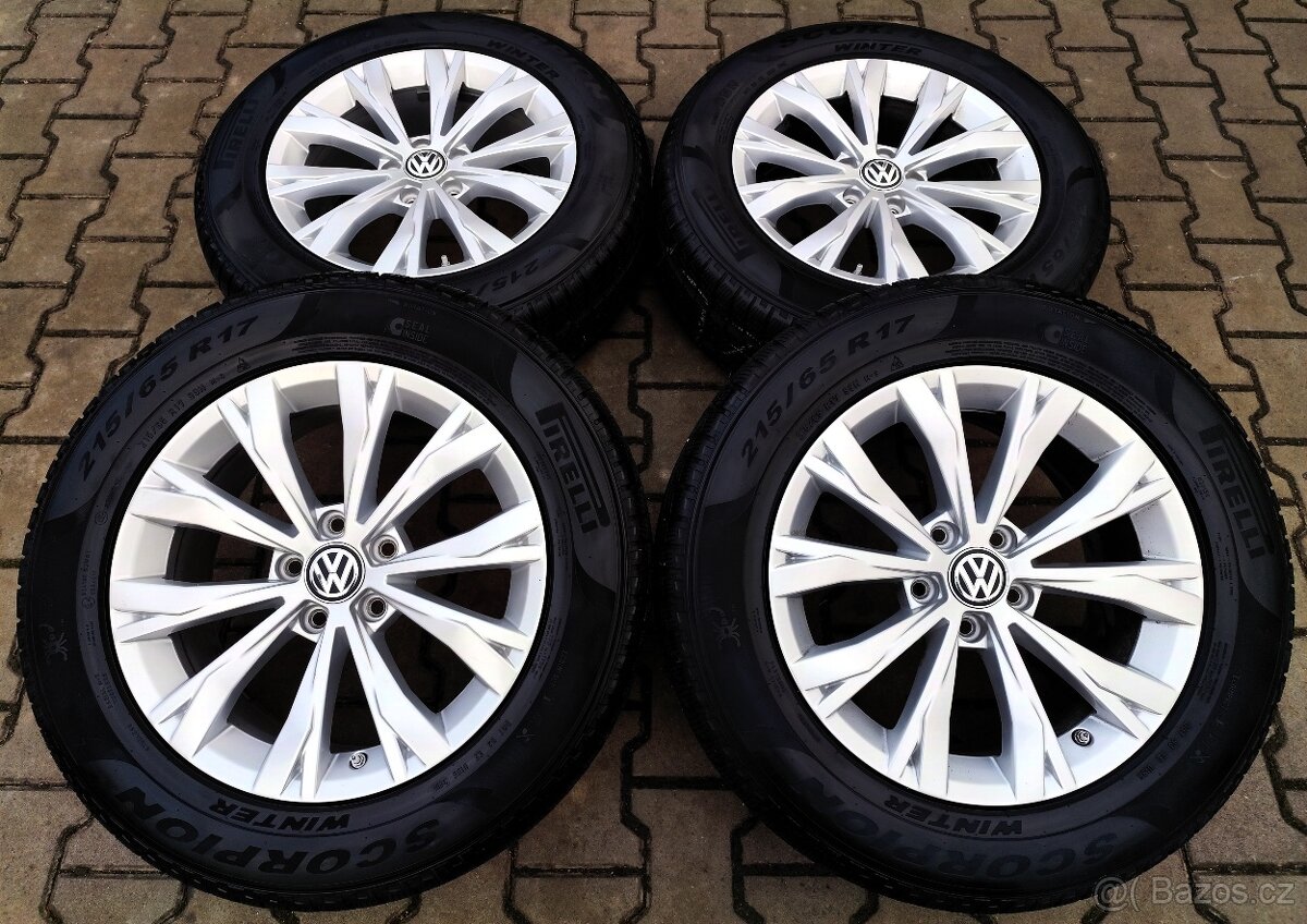 Alu kola originál Volkswagen Tiguan 5x112 R17 m