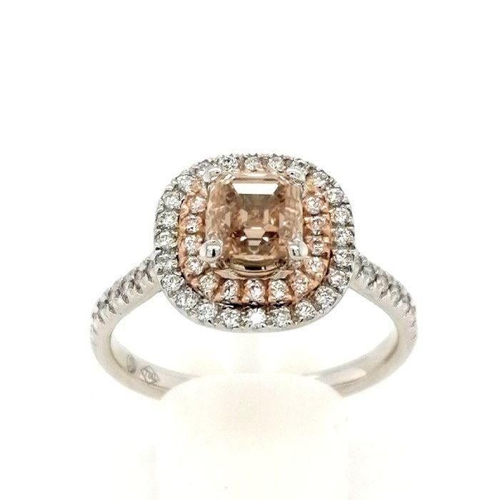 Luxusní 18K prsten s diamanty 1,19ct - certifikát IGI